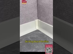 Bảng ván chống nước hình tường trắng Profiles 100mm High Baseboard Trim Profiles