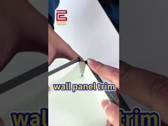 Biên cạnh White Wall Tile Trim Ceramic Metal Tile Border Trim Sau khi gạch