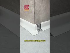 Morden Skirting Board Profiles Đen nội thất Baseboard Trim Dần