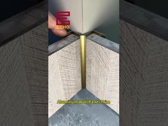 Nẹp ốp tường nhôm | Hoàn thiện cạnh tinh tế cho nội thất nhà hiện đại #aluminumtrim