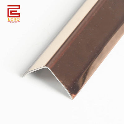 Bên ngoài Metal Edge Tile Trim 90 độ góc Tile Capping Trim