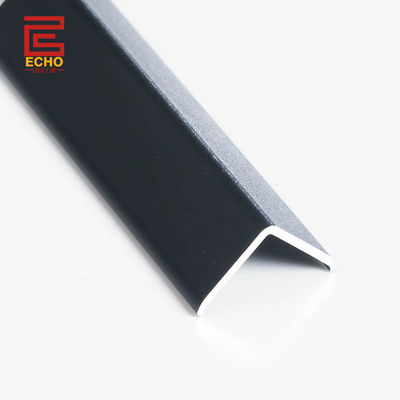 Hình dạng L bên ngoài góc gạch nhôm 20mm Wall Tile Edge Trim Sau khi gạch