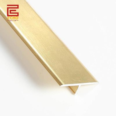 Đường sàn bên ngoài nhôm T đúc dải chuyển tiếp phòng kim loại sàn ngăn dải