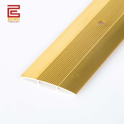 Sàn rộng kim loại ngưỡng dải chống trượt Laminate sàn gỗ dải chuyển tiếp 45mm