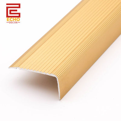 chống trượt cầu thang Nose Trim Molding hình dạng L cầu thang ngưỡng dải