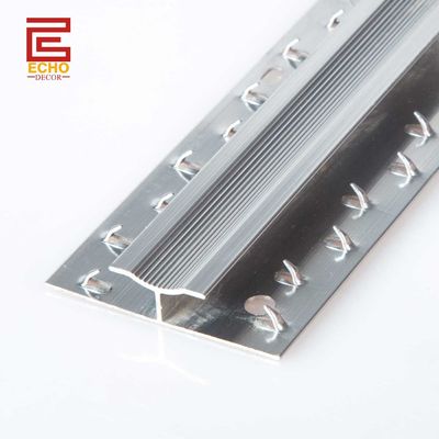 Thảm nhôm Trim Metal Doorway Thảm bạc để Thảm chuyển tiếp dải