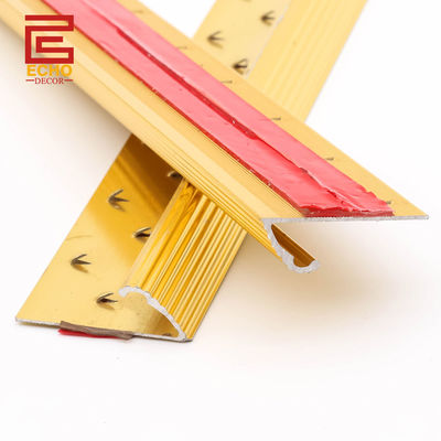Tự dính thảm kết thúc Trim vàng kim loại thảm cạnh Trim