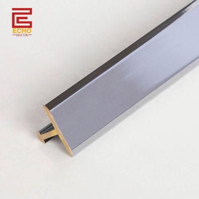 Tùy chỉnh Chrome bọc đồng Profile T Section Tile Divider Trim
