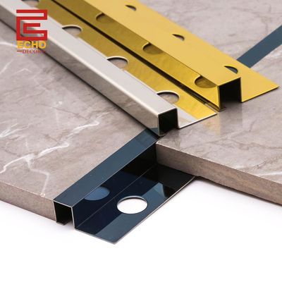Tùy chỉnh 201 304 316 Stainless Steel Beading For Tiles Đường thẳng