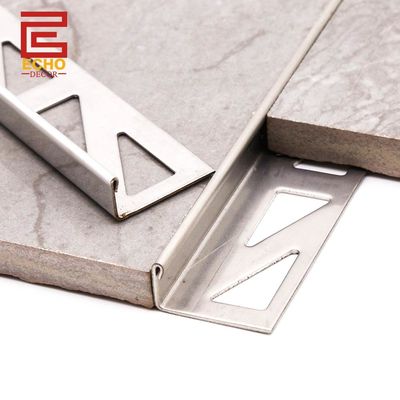 Kim loại trang trí bên ngoài góc Trim Edge Tile Trim For Siding