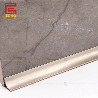 Sàn thép không gỉ Half Bullnose Skirting Bảng hồ sơ 120mm