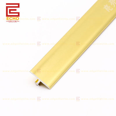 Lớp gạch nhôm anodized Trim T Channel Tile Edge Strip cho gạch