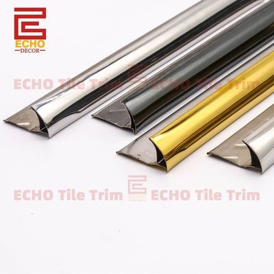 Low Moq Quar vòng tròn kim loại bằng thép không gỉ Gold Gold 2,5m