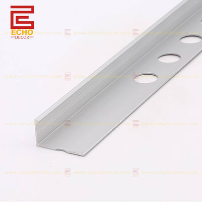 Vòng vít cố định gạch nhôm chỉnh sửa tùy chỉnh chiều dài gạch góc bên ngoài màu trắng
