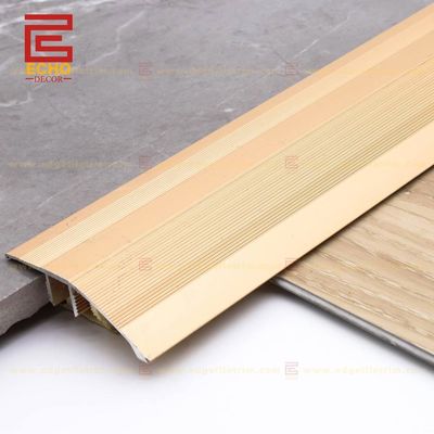 Dải chuyển đổi sàn kim loại tùy chỉnh Vinyl để sàn gạch giảm