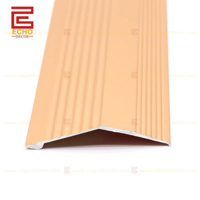 Anti-slip Self Adhesive Aluminum Reducer sàn băng chuyển đổi Độ dài 2-3m/Mẫu tùy chỉnh bên ngoài góc gạch