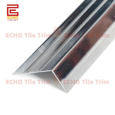 Nẹp mũi bậc cầu thang chống trượt bằng thép không gỉ 304