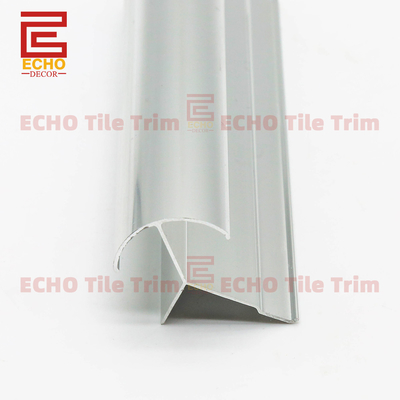 Gạch nhôm cắt 10 mm một nửa vòng một nửa dải chuyển tiếp gạch